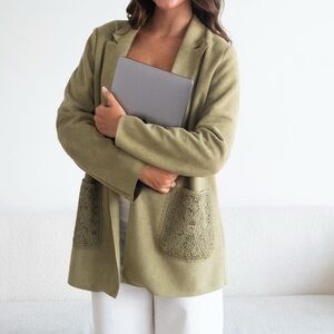 Solitaire Vegan Suede Jacket
